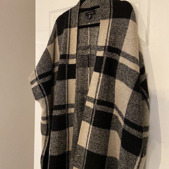 Plaid tunic sweater vest - Picture 3 of 4